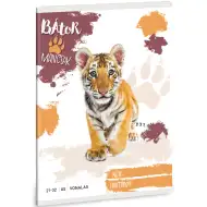 Ars Una: Lăbuțe curajoase - Caiet tigrat cu linii A/5 21-32