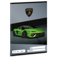 Ars Una: Lamborghini Temerario caiet fără linii, format A5, 20-32