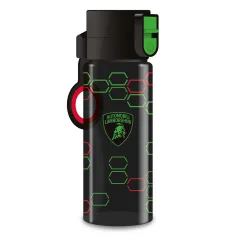 Ars Una: Lamborghini bidon fără BPA negru-verde 475 ml