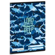 Ars Una: Lord of the Deep caiet dictando pentru clasa a 3-a cu rechin, format A/5