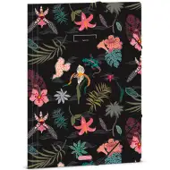 Ars Una: Mapă cu elastic A4 cu flori din Tahiti