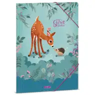 Ars Una: My Secret Garden mapă elastică cu căprioară A/4