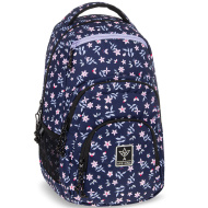 Ars Una: Navy Bloom AU-2 ghiozdan, rucsac 32x46x22cm