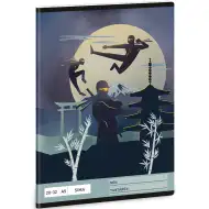 Ars Una: Ninjas în întuneric caiet simplu A/5 20-32