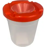 Ars Una: Pahar pentru spălat pensule, culoare roșie