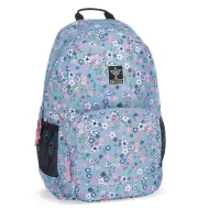 Ars Una: Pearl Blossom ghiozdan școlar cu flori AU-14, rucsac 32x51x25cm
