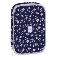 Ars Una: Penar cu mai multe compartimente Navy Bloom 15,5x22,5x4,5 cm
