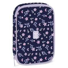Ars Una: Penar cu mai multe compartimente Navy Bloom 15,5x22,5x4,5 cm
