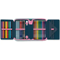 Ars Una: Penar pliabil umplut „Flori proaspete” 13x19x4 cm imaginea 2