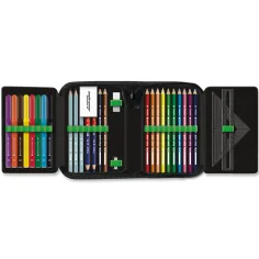 Ars Una: Penar pliabil umplut cu imprimeu Lamborghini verde 12,8x19,3x3,6cm imaginea 2
