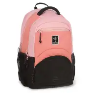 Ars Una: Rose black rucsac ergonomic școlar, ghiozdan 33x45x24cm