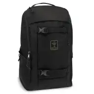 Ars Una: Rucsac școlar Cordura Black AU-15, 28x48x19cm