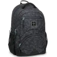 Ars Una: Rucsac școlar ergonomic Moire, 33x45x24 cm