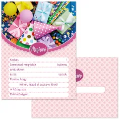 Ars Una: Set de 10 invitații cu plic