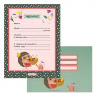 Ars Una: Set de invitații Apple Pie, 10 bucăți, cu plicuri.