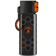 Ars Una: Sticlă de apă Lamborghini negru-portocaliu, fără BPA, 475ml
