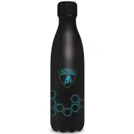 Ars Una: Sticlă metalică Lamborghini neagră cu perete dublu, 500 ml