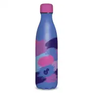 Ars Una: Sticlă metalică cu pereți dubli Spotted blue, 500 ml