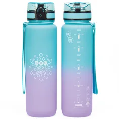Ars Una: Sticlă motivațională fără BPA Orchidea 1000ml imaginea 2
