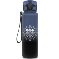 Ars Una: Stormy Night — bidon mat în degrade albastru-negru, fără BPA, 600 ml