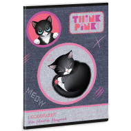 Ars Una: Think Pink caiet pentru teme, 38 file, A5