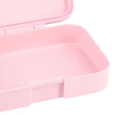 Ars Una: Think Pink cutie pentru gustări compartimentată cu pisici 15,3×21,6×5,2 cm imaginea 3