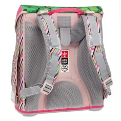 Ars Una: Think Pink, ghiozdan școlar compact ergonomic cu închidere magnetică, rucsac 33x41x24 cm imaginea 2