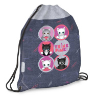 Ars Una: Think Pink sac pentru sală, sac sport 32x42 cm