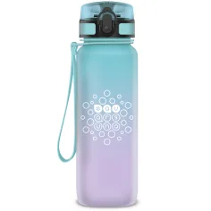 Ars Una: bidon fără BPA, cu gradient de culoare, finisaj mat - 800 ml - Orhidee