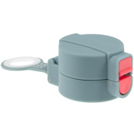 Ars Una: capac pentru bidon cu închidere de siguranță, culoare gri, pentru 350–650 ml