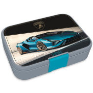 Ars Una: cutie de prânz compartimentată Lamborghini 15,3×21,6×5,2 cm
