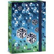 Ars Una: cutie pentru caiete A4 cu imprimeu geek