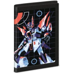 Ars Una: portofel A.R.M.S. cu imprimeu robot 9x12,5x2cm