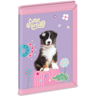 Ars Una: portofel cu câini Animale drăguțe Aussie 9x12,5x2 cm