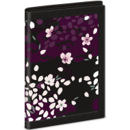 Ars Una: portofel cu flori de sakura 9x12,5x2cm