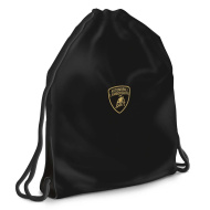Ars Una: sac sport pentru adolescenți cu logo Lamborghini, 37,5x46 cm