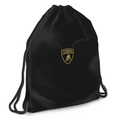 Ars Una: sac sport pentru adolescenți cu logo Lamborghini, 37,5x46 cm