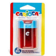 Ascuțitoare cilindrică cu două găuri - Carioca