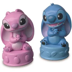 Autobuz școlar Disney Stitch cu cărămizi de construcție moi - Clementoni imaginea 2