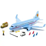 Avion de pasageri comercial SIKU cu accesorii 1/87