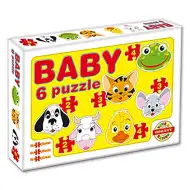 Puzzle bebe: Animale domestice - D. Toys