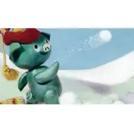 Bálint Ágnes: Mazsola și Omul de Zăpadă diafilm