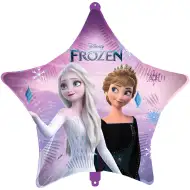Baloane folie în formă de stea Frozen 2, 46 cm