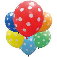 Baloane gonflabile cu buline – set de 6 bucăți