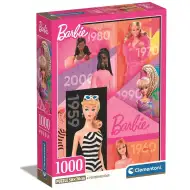 Barbie 65 ani puzzle Compact 1000 piese 50x70cm - Clementoni