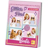 Barbie Caiet de desen cu sclipici - Lisciani