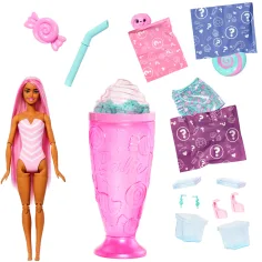 Barbie: Dezvăluirea slime-ului shaker parfumat - Roz - Mattel imaginea 2