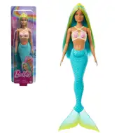 Barbie Dreamtopia: Păpușă Sirenă cu păr albastru și coadă de sirenă - Mattel