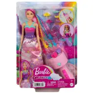 Barbie: Dreamtopia păpușă cu magie pentru păr cu accesorii - Matte