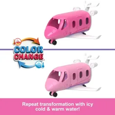 Barbie: Mini BarbieLand vehicule - Set avion de vis - Mattel imaginea 3
